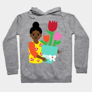 Potted Tulips Hoodie